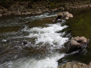 A running river